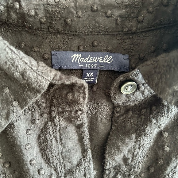 Madewell Textured Button-Up Shirt - Picture 2 of 6